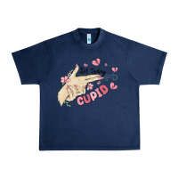 Navy not today cupid Urban Heavy Tee - MaliasSmallBusiness