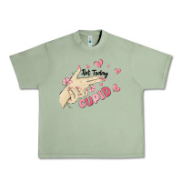Oil Green not today cupid Urban Heavy Tee - MaliasSmallBusiness