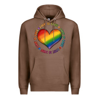 Chestnut love is love Premium Hoodie - MaliasSmallBusiness