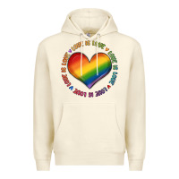 Sandshell love is love Premium Hoodie - MaliasSmallBusiness
