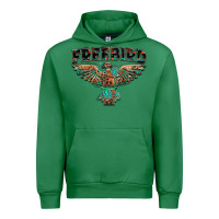 Emerald aztec free bird Urban Hoodie - NancyCooperArtShop
