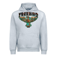 Heather Grey aztec free bird Urban Hoodie - NancyCooperArtShop
