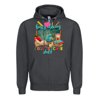 Smoke busy doing cool teacher stuff Zipper Hoodie - Zillion Design Studio