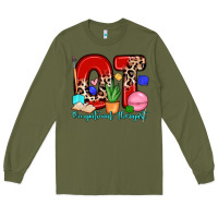 Army Green ot occupational therapist Long Sleeve Tee - Zillion Design Studio