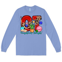 Colony Blue ot occupational therapist Long Sleeve Tee - Zillion Design Studio