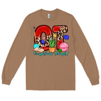 Toasted Coconut ot occupational therapist Long Sleeve Tee - Zillion Design Studio