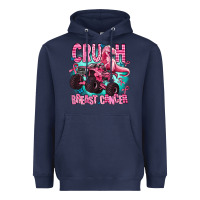 Navy crush breast cancer Heavyweight Hoodie - AdoDesignShop