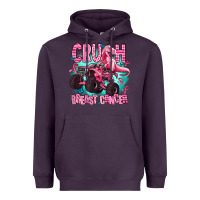 Crush Breast Cancer Heavyweight Hoodie | Teevron