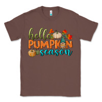 Chestnut hello pumpkin season Classic Tee - BundleAndBundleShop