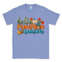 Colony Blue hello pumpkin season Classic Tee - BundleAndBundleShop