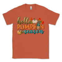 Copper hello pumpkin season Classic Tee - BundleAndBundleShop
