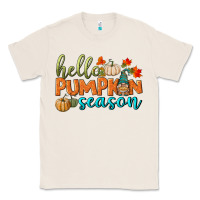 Natural hello pumpkin season Classic Tee - BundleAndBundleShop