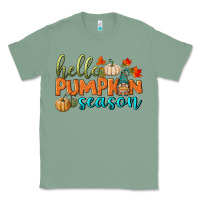 Sage hello pumpkin season Classic Tee - BundleAndBundleShop