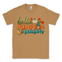Toasted Coconut hello pumpkin season Classic Tee - BundleAndBundleShop