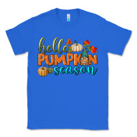 True Royal hello pumpkin season Classic Tee - BundleAndBundleShop
