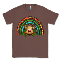 Chestnut reindeer rainbow christmas Classic Tee - RanaPortraitStore