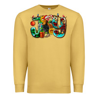 Antique Gold joy with roaster Premium Sweatshirt - AdoDesignShop