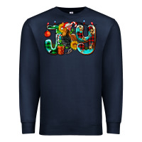 Navy joy with roaster Premium Sweatshirt - AdoDesignShop