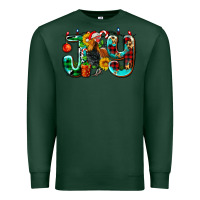 Sports Green joy with roaster Premium Sweatshirt - AdoDesignShop