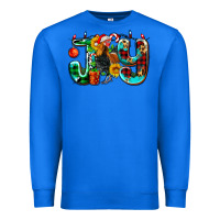 True Royal joy with roaster Premium Sweatshirt - AdoDesignShop