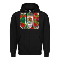 Black mexican flag Zipper Hoodie - CTS Tumbler Store