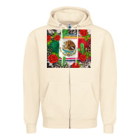 Sandshell mexican flag Zipper Hoodie - CTS Tumbler Store