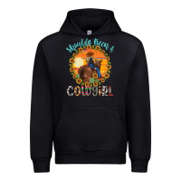 Black shoulda been a cowgirl Urban Hoodie - MaliasSmallBusiness