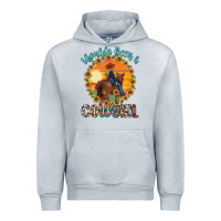 Heather Grey shoulda been a cowgirl Urban Hoodie - MaliasSmallBusiness