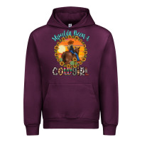 Mauve Wine shoulda been a cowgirl Urban Hoodie - MaliasSmallBusiness
