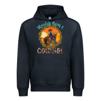 Navy shoulda been a cowgirl Urban Hoodie - MaliasSmallBusiness