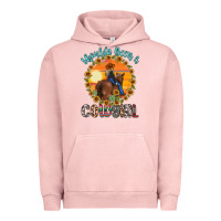Pigment Salmon shoulda been a cowgirl Urban Hoodie - MaliasSmallBusiness
