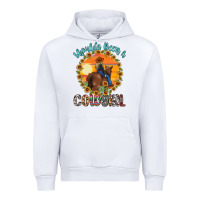 White shoulda been a cowgirl Urban Hoodie - MaliasSmallBusiness