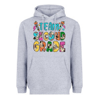 Heather Grey team second grade Heavyweight Hoodie - JahusDesignShop