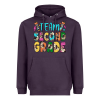 Plum team second grade Heavyweight Hoodie - JahusDesignShop