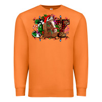 Carrot joy and horse Christmas Premium Sweatshirt - AdoDesignShop