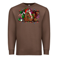 Chestnut joy and horse Christmas Premium Sweatshirt - AdoDesignShop