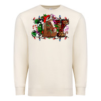 Sandshell joy and horse Christmas Premium Sweatshirt - AdoDesignShop
