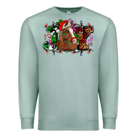Seafoam joy and horse Christmas Premium Sweatshirt - AdoDesignShop