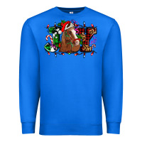 True Royal joy and horse Christmas Premium Sweatshirt - AdoDesignShop