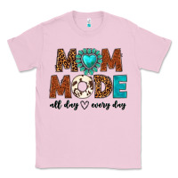 Bubblegum Pink mom mode all day every day Classic Tee - texasbilliewilder