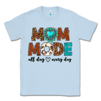 Dusty Blue mom mode all day every day Classic Tee - texasbilliewilder