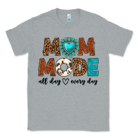 Heather Grey mom mode all day every day Classic Tee - texasbilliewilder