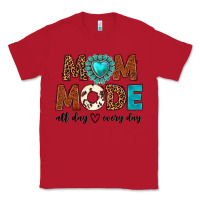 Red mom mode all day every day Classic Tee - texasbilliewilder