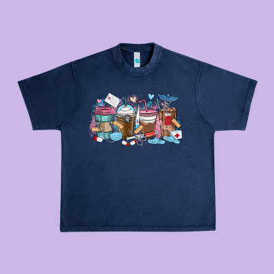 Urban Heavy Tee nurse elements coffee cups