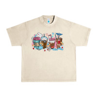 Sandshell nurse elements coffee cups Urban Heavy Tee - MaliasSmallBusiness