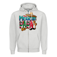 Dove Grey mexican papa Zipper Hoodie - CTS Tumbler Store