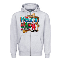 Heather Grey mexican papa Zipper Hoodie - CTS Tumbler Store