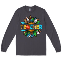 Smoke teacher sunflower tbw Long Sleeve Tee - texasbilliewilder