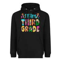 Black team third grade Heavyweight Hoodie - JahusDesignShop