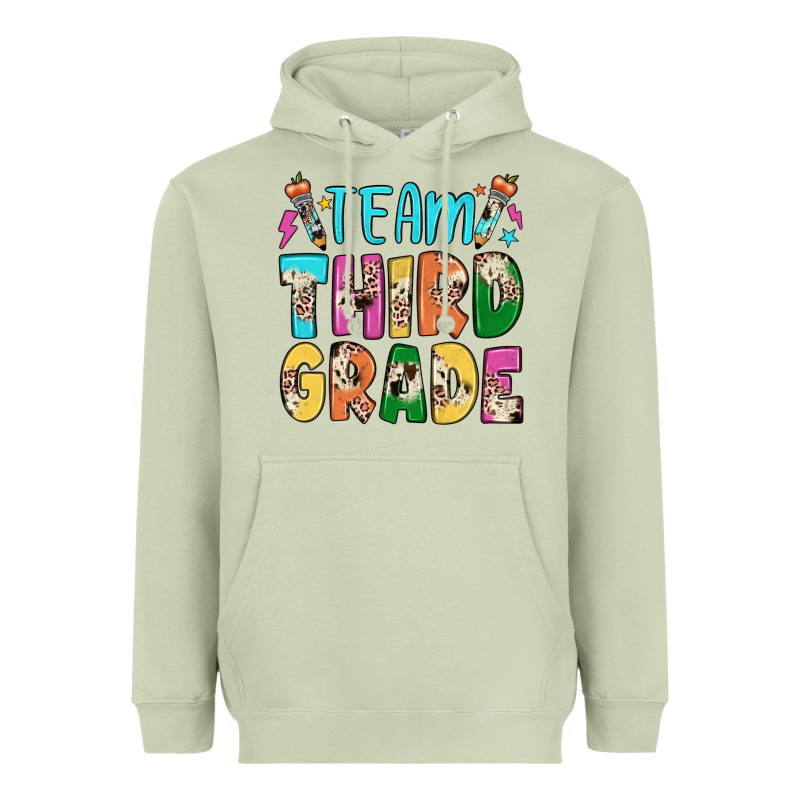 Team Third Grade Heavyweight Hoodie by JahusDesignShop | Teevron